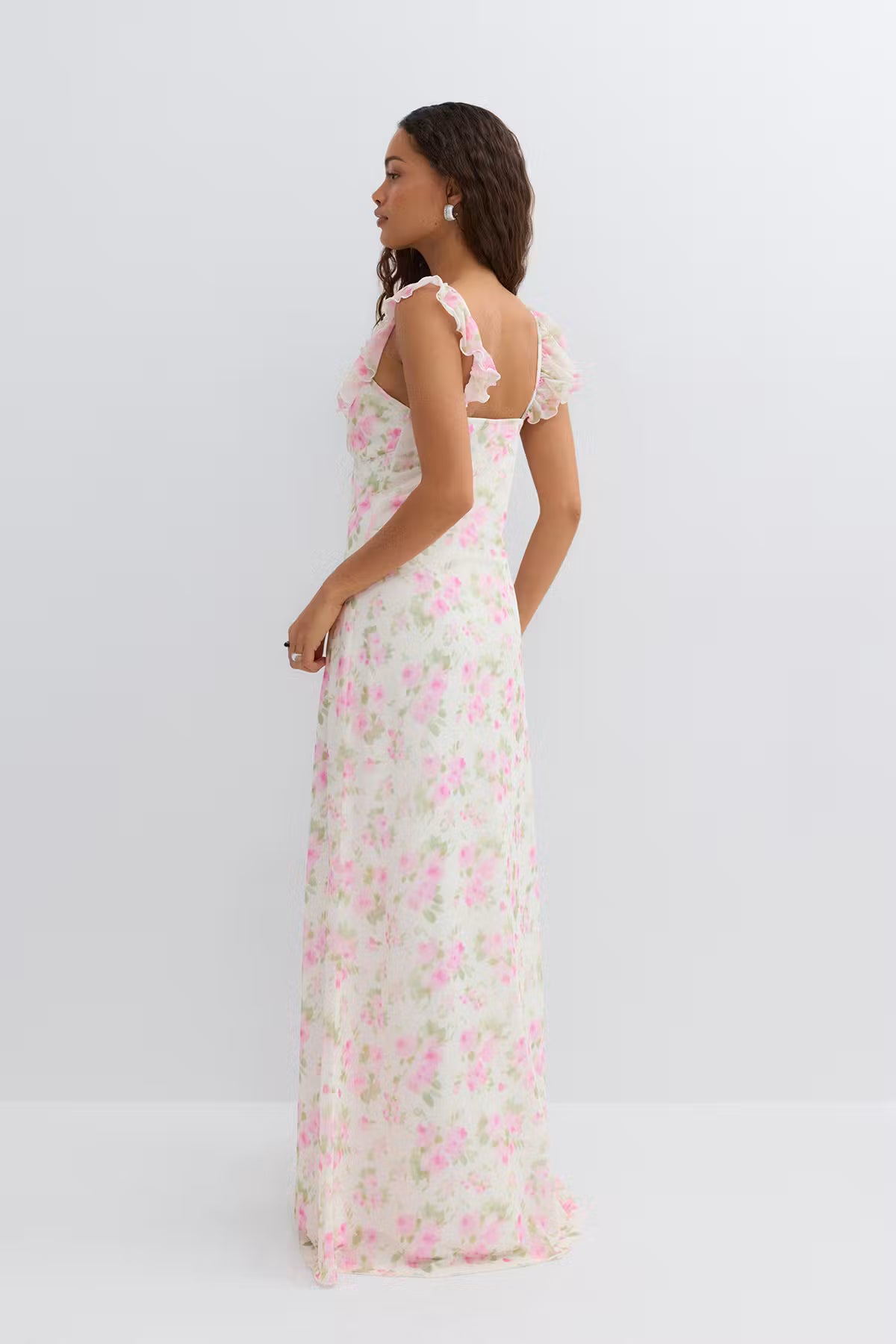Frill Maxi Dress