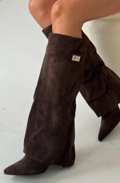 Joy Suede Boots