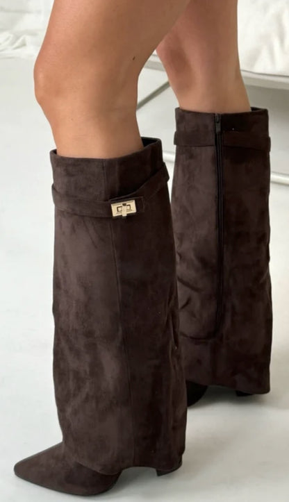 Joy Suede Boots